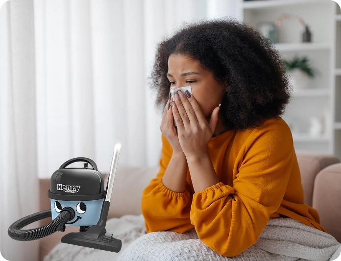 Henry Vacuum Allergy Sufferers Banner - Henry For Home